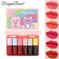 Dragon Ranee 6-Pc Lip & Cheek Gloss Set – Hydrating Mini Lip Dye Lip & Cheek Gloss Set HIP 01