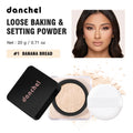 Waterproof Long Lasting Loose Baking Setting Powder &Puff Matte Finish Oil Control Face Cosmetics Anti Sweat Oil Absorb Makeup HIP 1BANANA