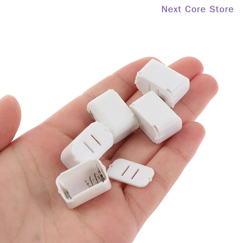 5-Pack AG13 LR44 Coin Cell Battery Storage Case Holder Battery Storage Case HIP