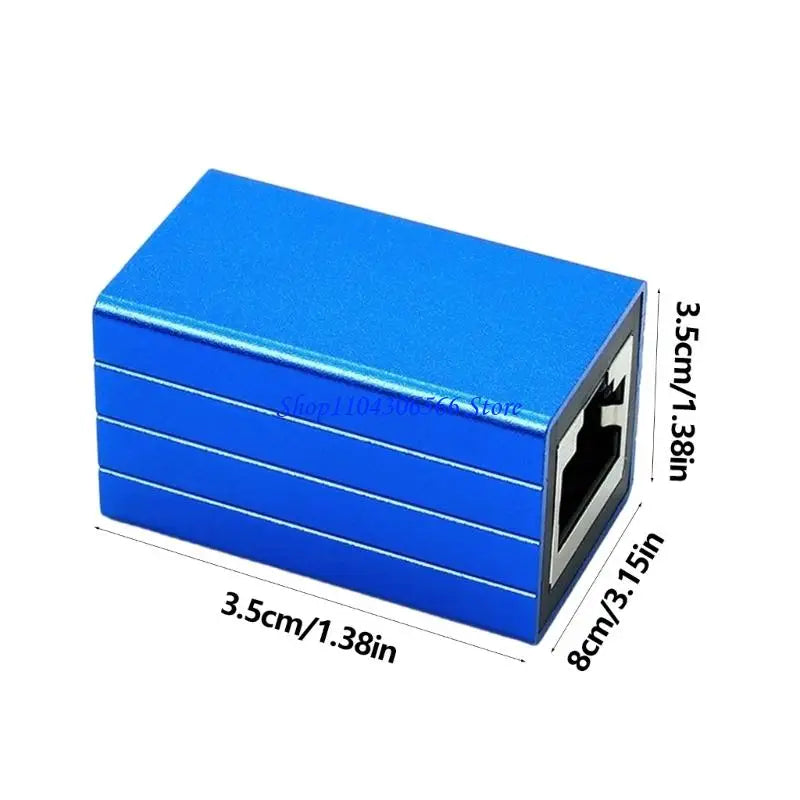 Shielded RJ45 Networking Coupler – Aluminum Alloy Connector Network Coupler HIP
