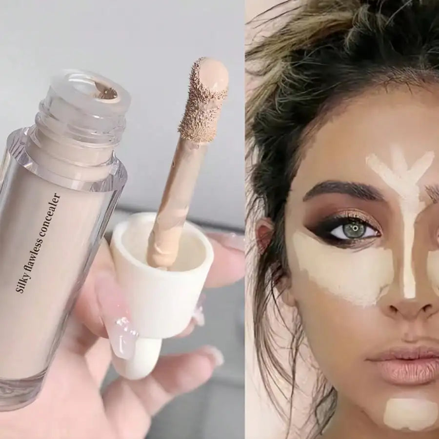 Silky seamless concealer for lasting coverage of acne spots and dark circles under the eyes concealer HIP