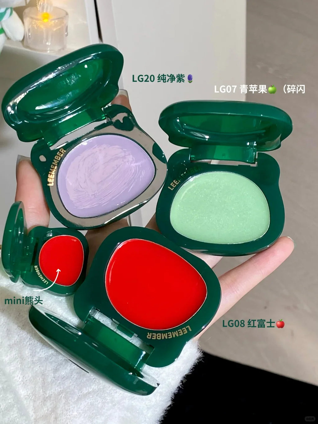 LEEMEMBER Dual Color Blush & Highlighter Palette – Satin Glow Blush Highlighter Palette HIP