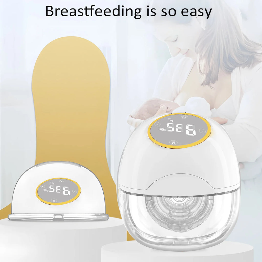 Wearable Electric Breast Pump – Hands-Free, Silent & USB Wearable Breast Pump HIP