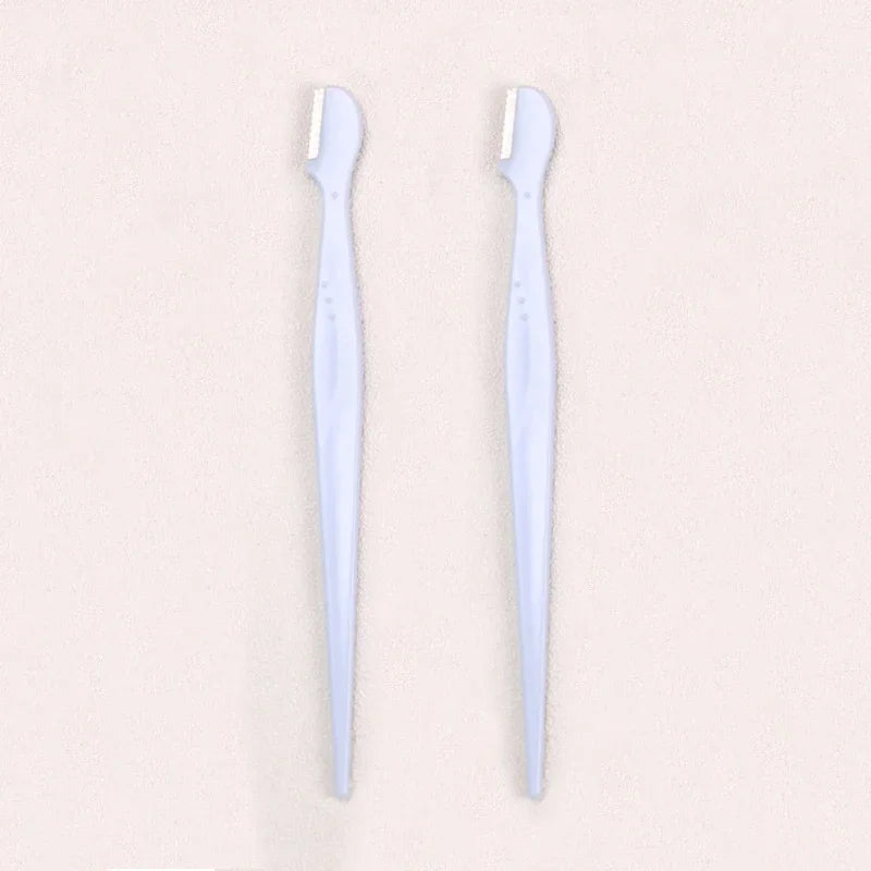 RUZOFO Eyebrow Trimmer Razor Set – Portable Face Hair Remover Eyebrow Trimmer Razor HIP C706-blue 2pcs
