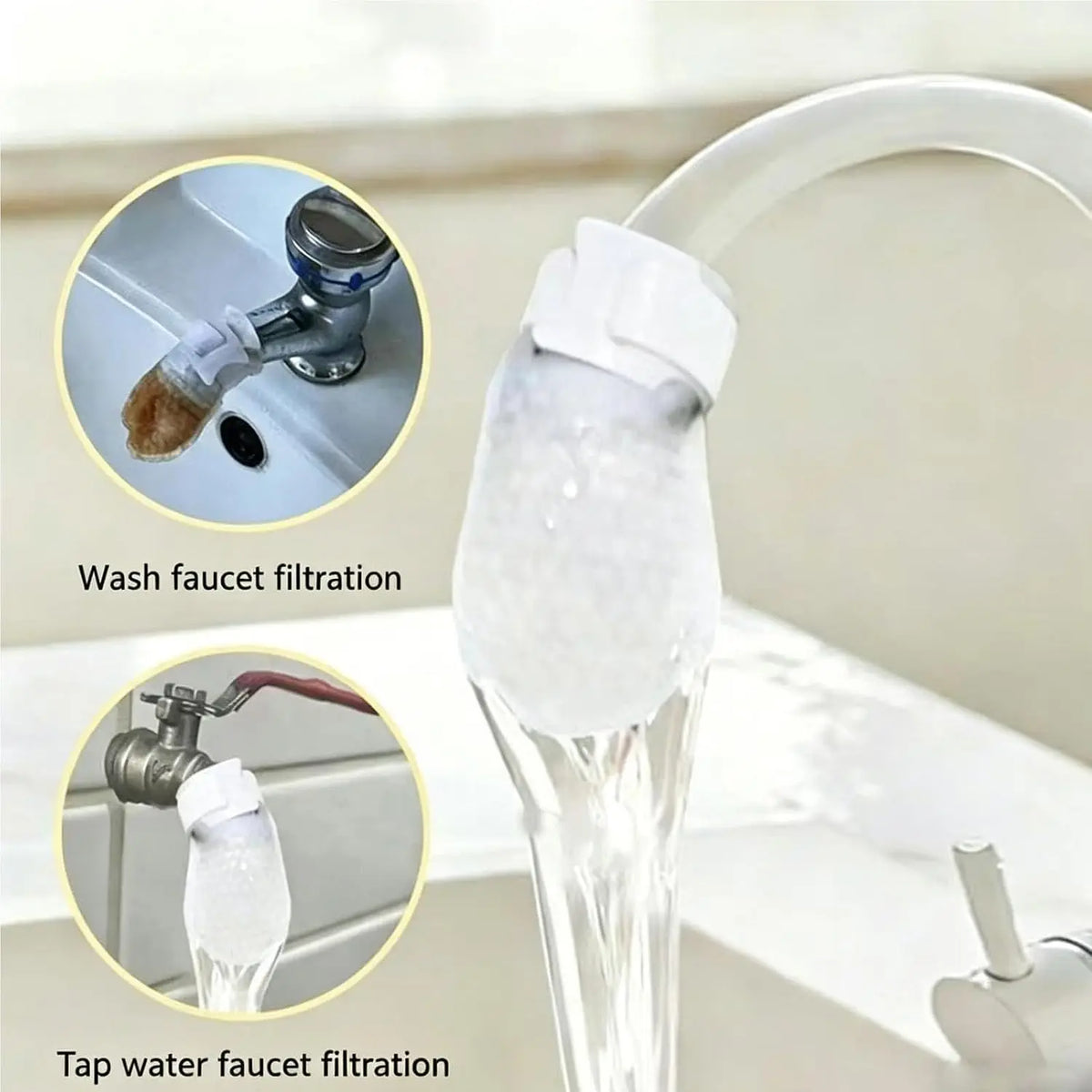Faucet Filter Socks – Sediment & Rust Removal (20–100 Pack) Faucet Filter Socks HIP