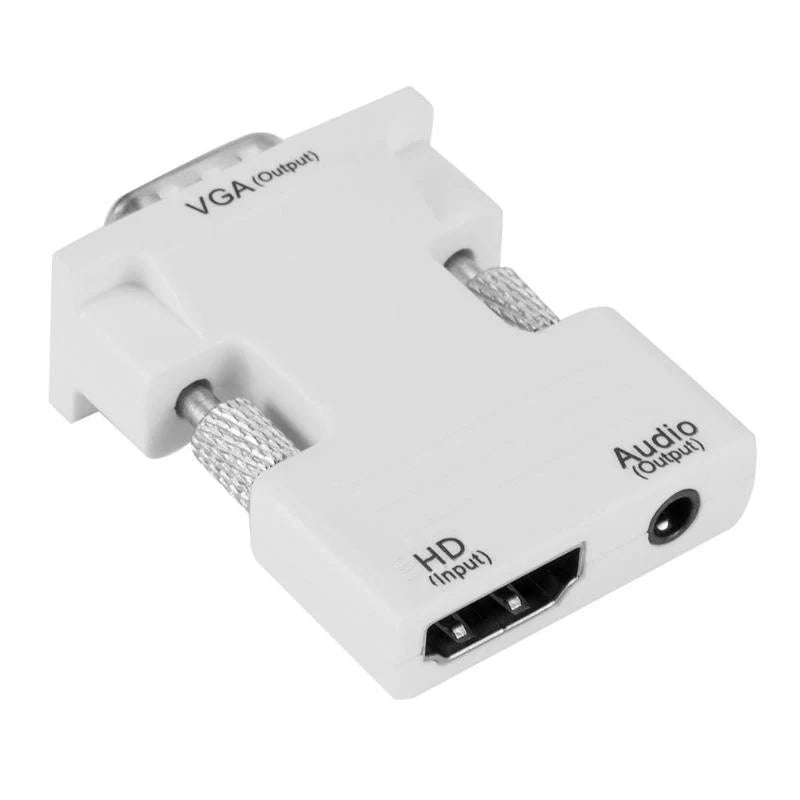 HDMI Female to VGA Male Adapter Cable with Audio Video Adapter Cable HIP