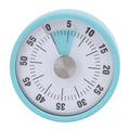 Mechanical Kitchen Timer High Accuracy Stainless Steel Countdown Chef Cooking Timer for Home Study Blue Mechanical Kitchen Timer HIP Blue