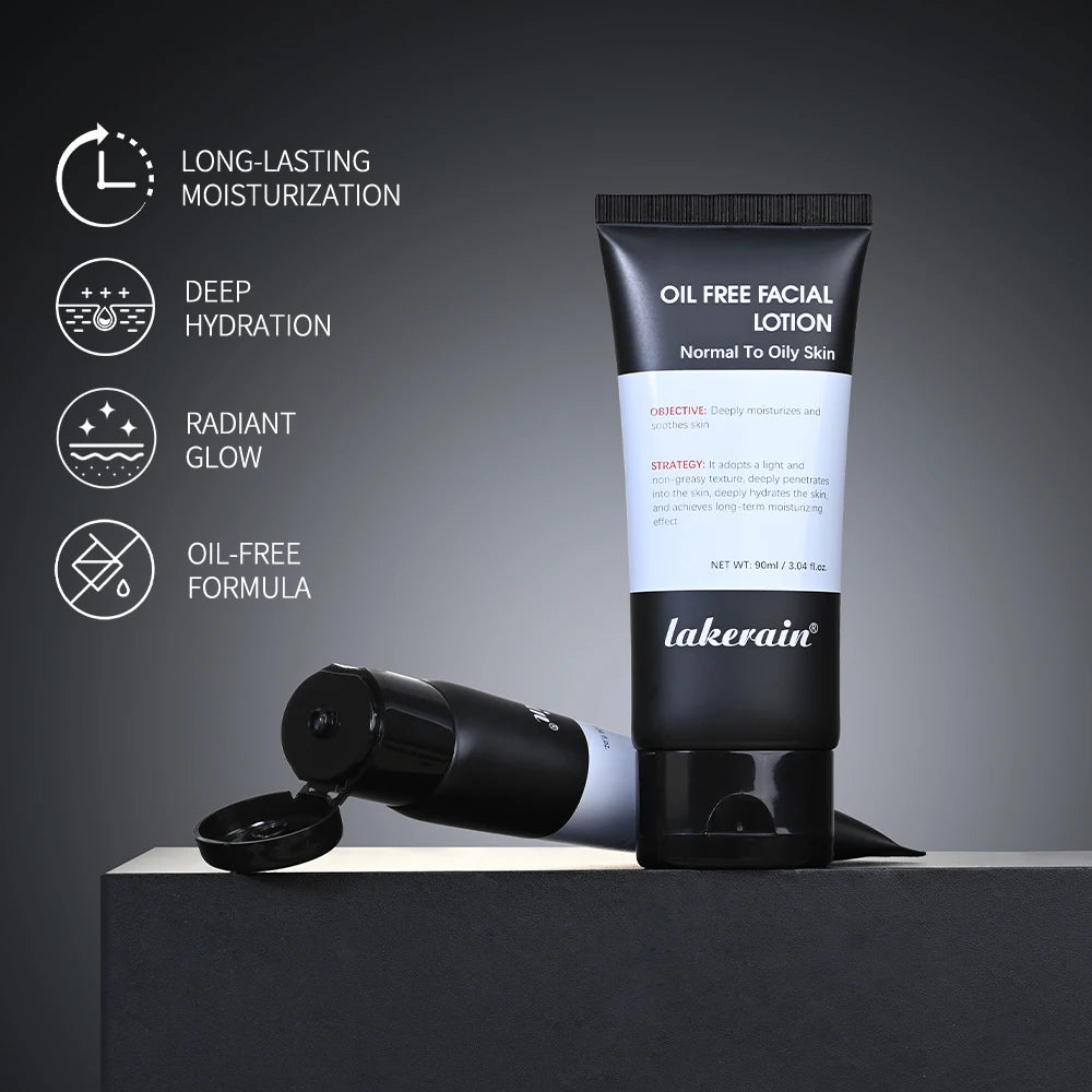 Men’s Hydrating Cream Oil Free Facial Lotion Moisturizer for Normal Oily Skin deeply moisturizing hydrating Skincare Firm skin HIP