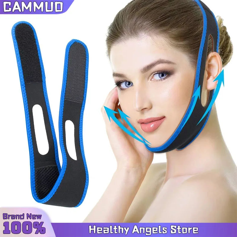 Triangular Chin Strap Sleep Aid – Adjustable Jaw Support Chin Strap Sleep Aid HIP