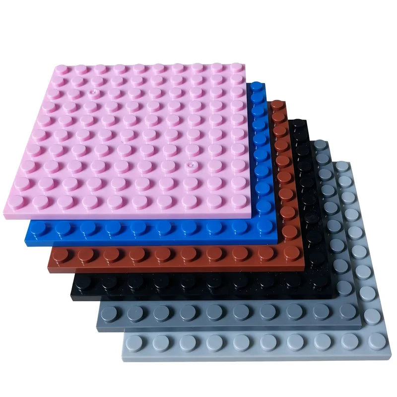 10x10 Dot DIY Building Block Base Plate 8x8cm – MOC Parts Building Block Base Plate HIP