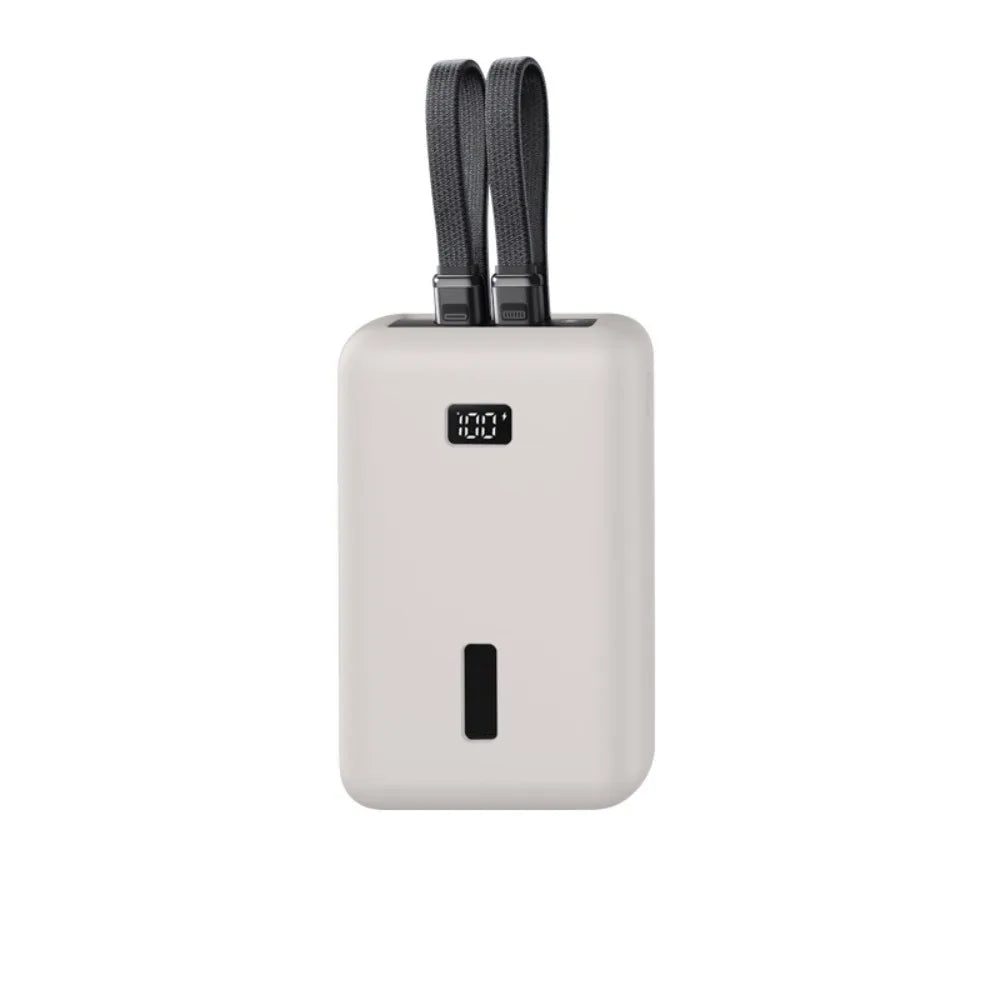 Silicone Case for Anker Zolo 20000mAh 30W Power Bank Power Bank Case HIP Grey