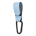 360° Rotatable Stroller Hook – PU Leather Pram Organizer Stroller Hook HIP C19-Light Blue 1pcs