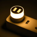 LDHLM USB LED Night Light – Dual USB Splitter Reading Lamp USB LED Night Light HIP warm light