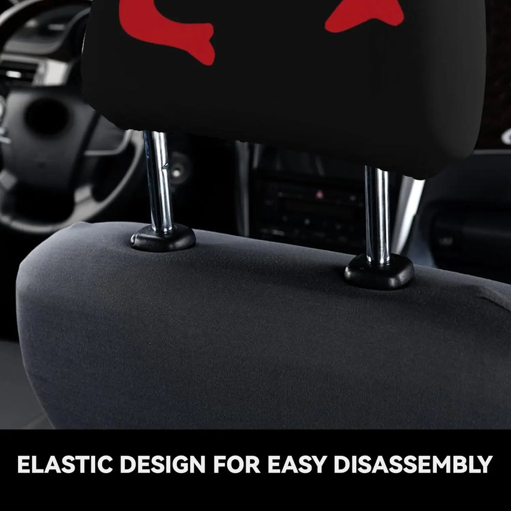 Puerto Rico Taino Car Headrest Covers – Universal Fit Set of 2 Car Headrest Cover HIP