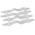 4Pcs Sheet Holder Bed Sheet Clips Elastic Mattress Cover Blankets Sheet Clamp Grippers Clip Fasteners Set Home Textiles HIP Default Title