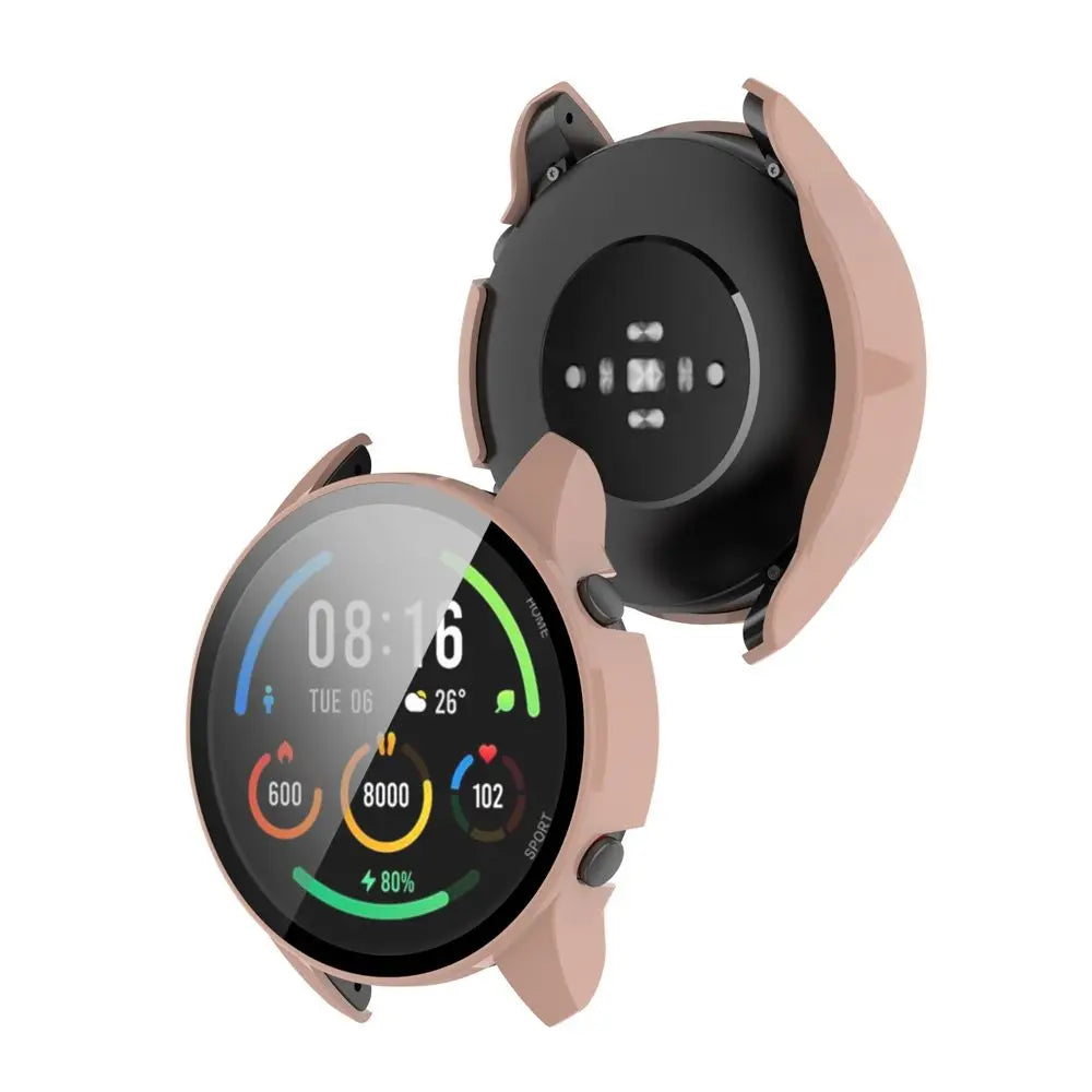 Xiaomi Mi Watch Color Sport Case + Tempered Glass Protector Smartwatch Protective Case HIP