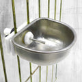 10pcs Rabbit Breeding Equipment Anti scratch Stainless Steel Nipple Drinking Water Bowl Rabbit Breeding Equipment Rabbit Drinker HIP Default Title