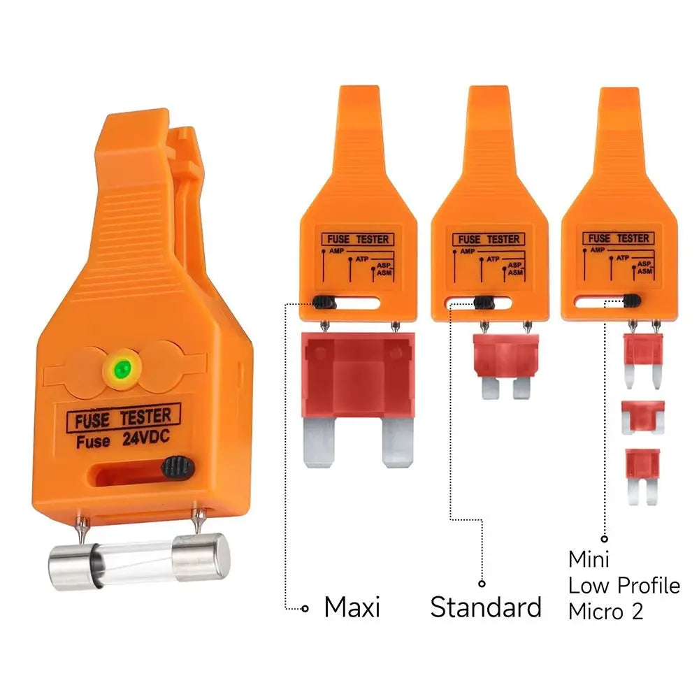 2-in-1 Automotive Fuse Tester & Puller with LED Indicator Automotive Fuse Tester HIP