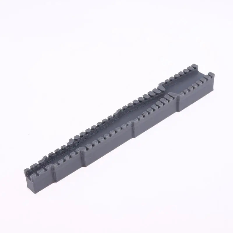 3D Printed Resistor Lead Bending Fixture – Precision Tool Lead Bending Fixture HIP Gray