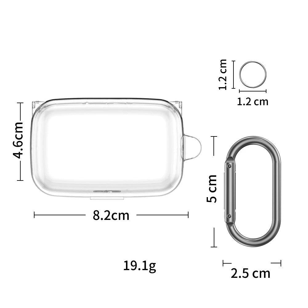 Transparent PC Case Cover for Sennheiser Momentum 4 Smart Earphone Case Cover HIP