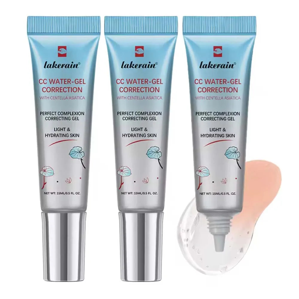 CC Cream Color Changing Liquid Foundation Centella Korean High Coverage Foundation Foundation Cream for Face Base Makeup HIP 3pcs 3