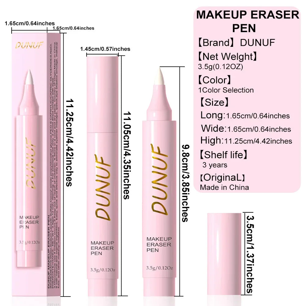 DUNUF Makeup Eraser Pen – Lip, Eye & Face Corrector Makeup Corrector Pen HIP