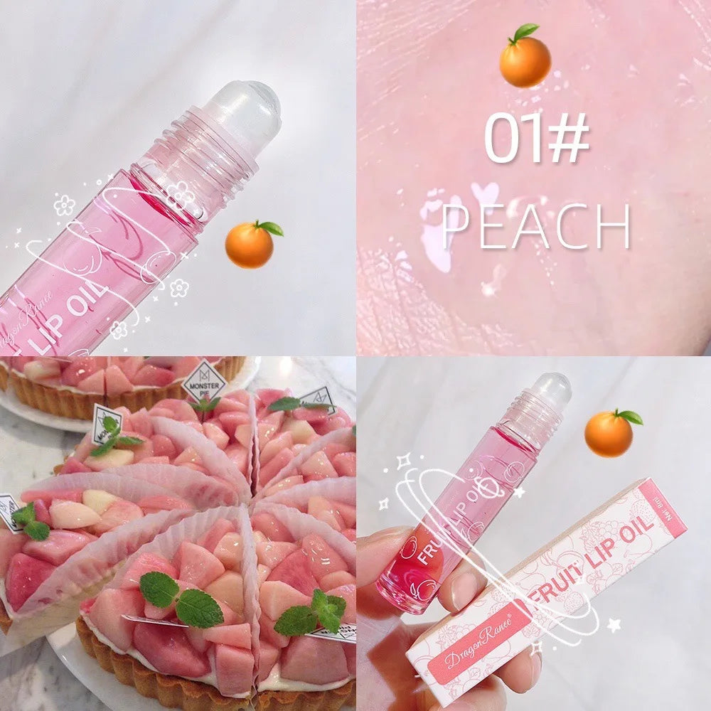 Shiny Pearl Moisturizer Color-changing Lip Gloss Transparent 3D Holographic Lip Plumping Oil Lip Make Up Plumper Nutritious Care HIP A-type 1