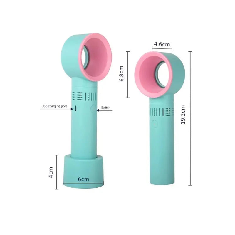 USB Rechargeable Bladeless Eyelash Dryer Fan – False Lashes Eyelash Dryer Fan HIP