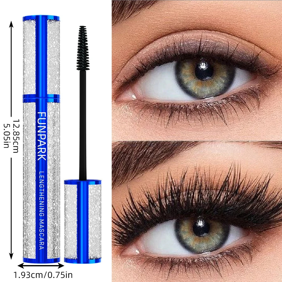 1pc Black Eyelashes Lengthening Mascara Waterproof Lash Eyelash Curling Extension Eye Lashes Brush Korean Makeup Gift Cosmetics HIP 1pc