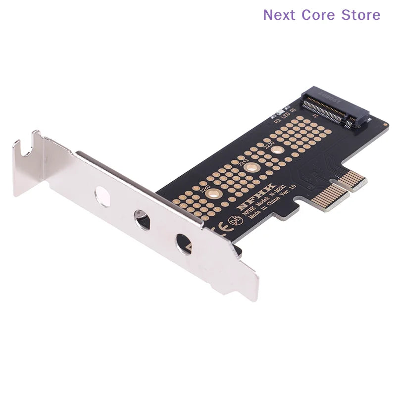 NVMe M.2 NGFF SSD to PCIe X1 Adapter Card with Bracket PCIe SSD Adapter HIP