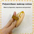 Air Cushion Makeup Puff – Flocked Beauty Sponge Egg | HIP Makeup Sponge Puff HIP SHE036-1yellow