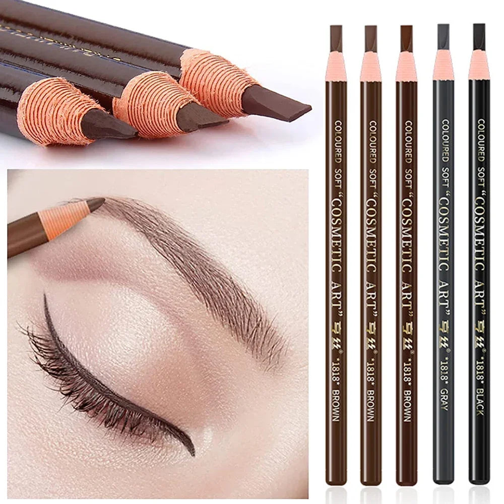 5-Piece Microblading Eyebrow Pencil Set – Waterproof Tint Eyebrow Pencil Set HIP