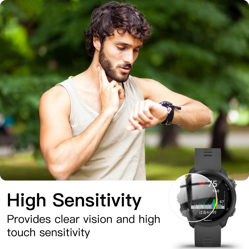 9H Tempered Glass Screen Protector for Garmin Forerunner Watch Screen Protector HIP