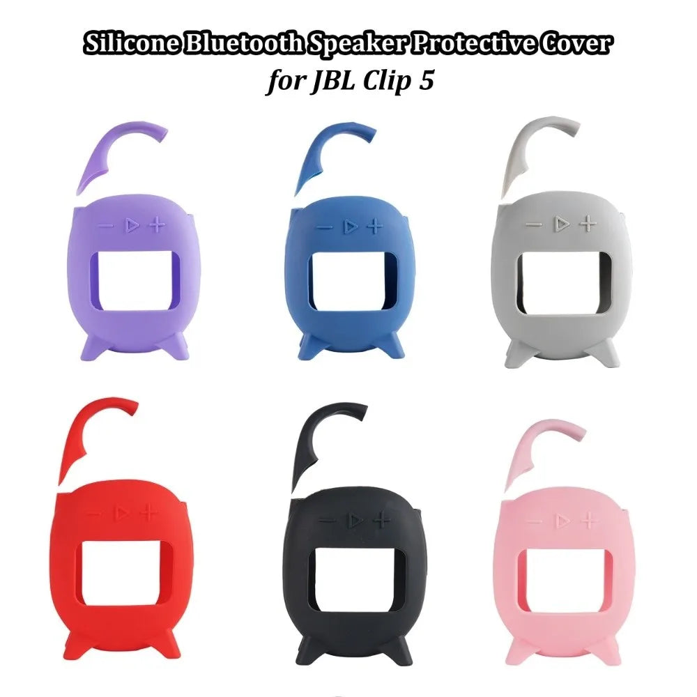 Silicone Protective Cover for JBL Clip 5 – Shockproof Case Speaker Protective Case HIP
