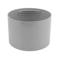 Air Conditioner Exhaust Hose Coupler 5.9in Universal Coupling Connector AC Hose Coupling Extension Support CW CCW Thread HIP Grey