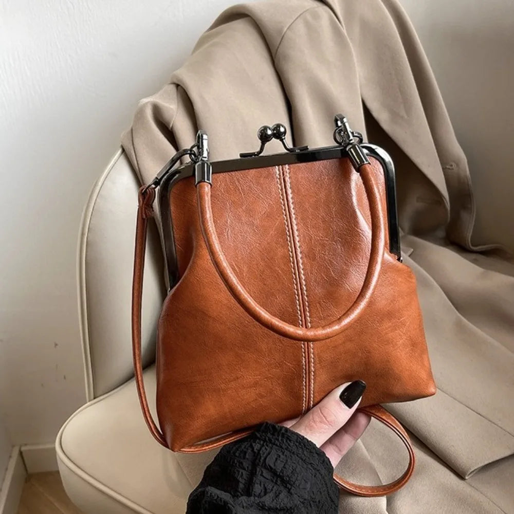 Vintage Denim Women's Crossbody Shoulder Bag | Blue Black Brown Crossbody Shoulder Bag HIP
