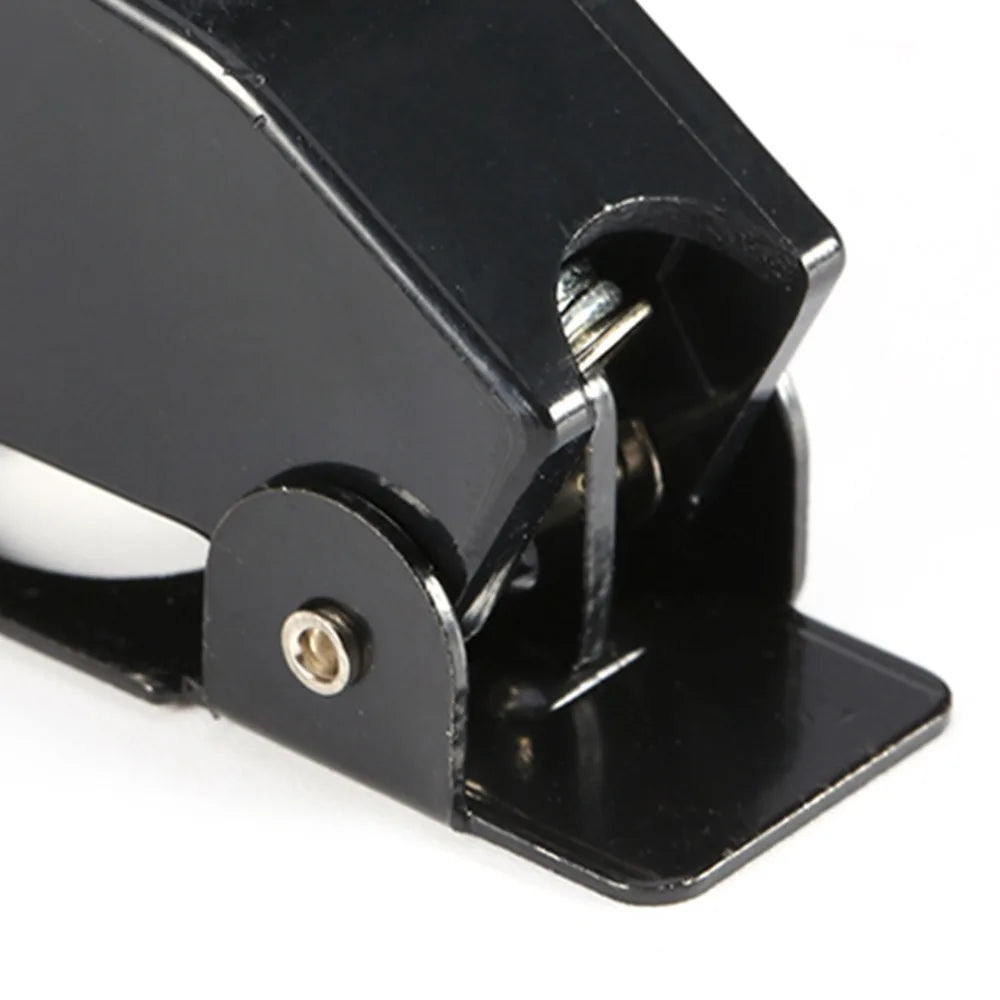 5-Pack Toggle Switch Safety Flip Cover Guards – 12mm Black Toggle Switch Guard HIP
