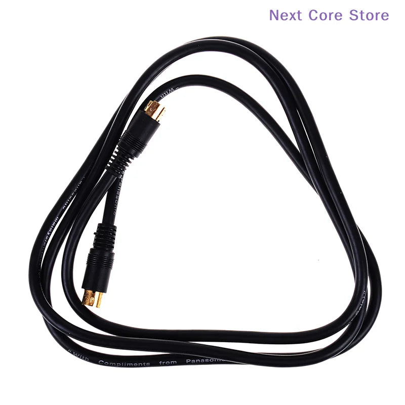 1.5M S-Video 4-Pin Male to Male Cable – DVD, HDTV & VCR S-Video Cable HIP