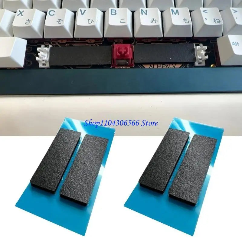 Spacebar Dampening Foam Pads for Mechanical Keyboards – 4 Pcs Keyboard Foam Dampener HIP