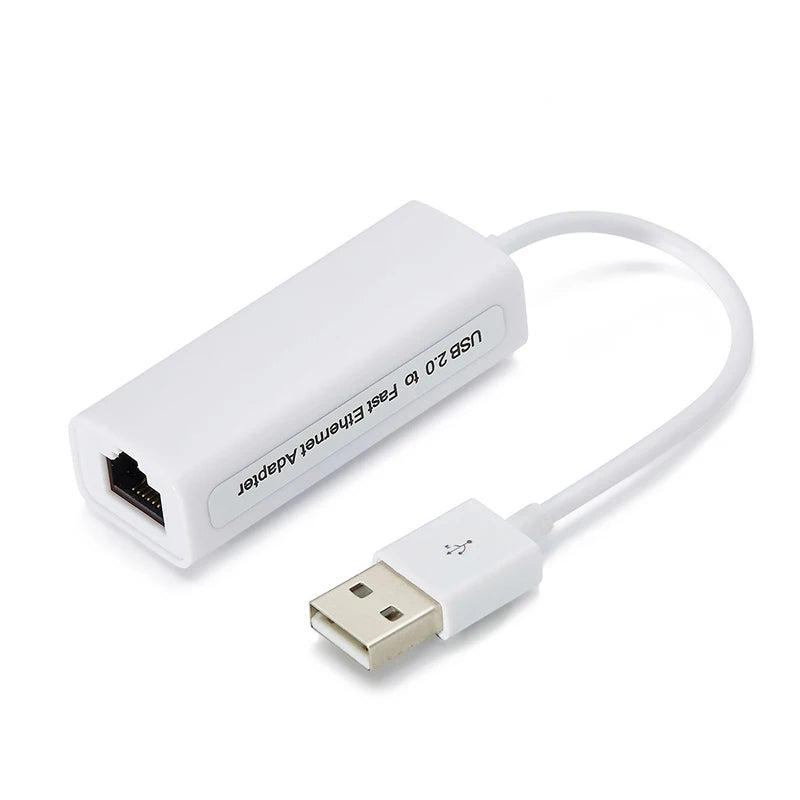 2-Pack USB-C & Micro USB to RJ45 Ethernet Adapter 100Mbps USB Ethernet Adapter HIP USB 2pcs