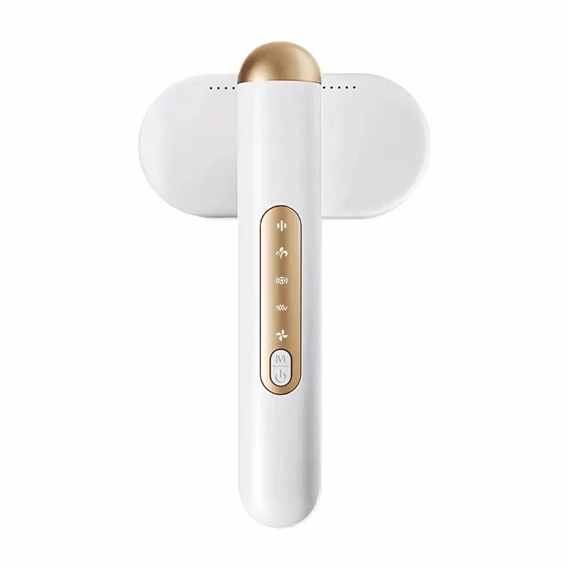 Double Head Electric Fabric Shaver & Lint Remover USB Electric Fabric Shaver HIP WHITE