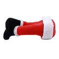 Creative Santa Legs Plush Christmas Tree Decoration Festive Character Topper Alternative Holiday Gift Pile Decor HIP 1pc