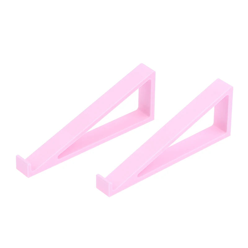 Keyboard Elevated Stand Riser Pair – Ergonomic Typing Angle Keyboard Riser Stand HIP Pink