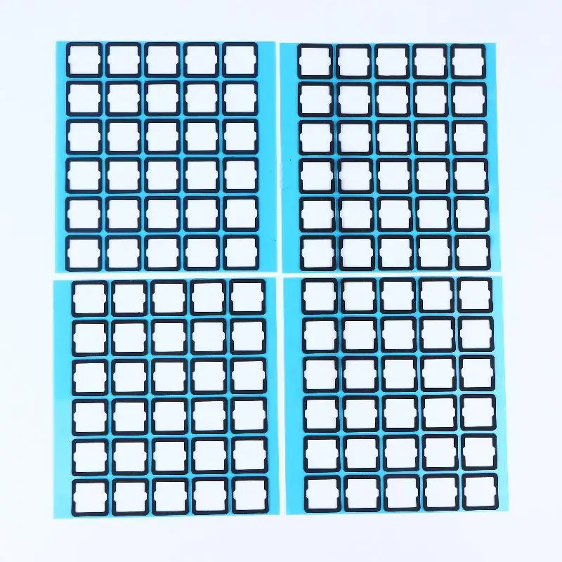 120-Pack Mechanical Keyboard Switch Silencer Pads | Poron/EVA Keyboard Silencer Pads HIP EVA