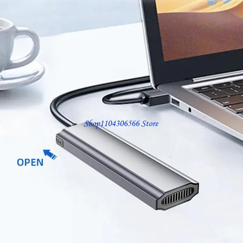 M.2 NVMe & NGFF SSD Enclosure – USB 3.1 10Gbps Aluminum SSD Enclosure HIP