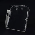 Crystal Clear Hard Shell Protective Case for Nintendo 2DS Console Protective Case HIP Red
