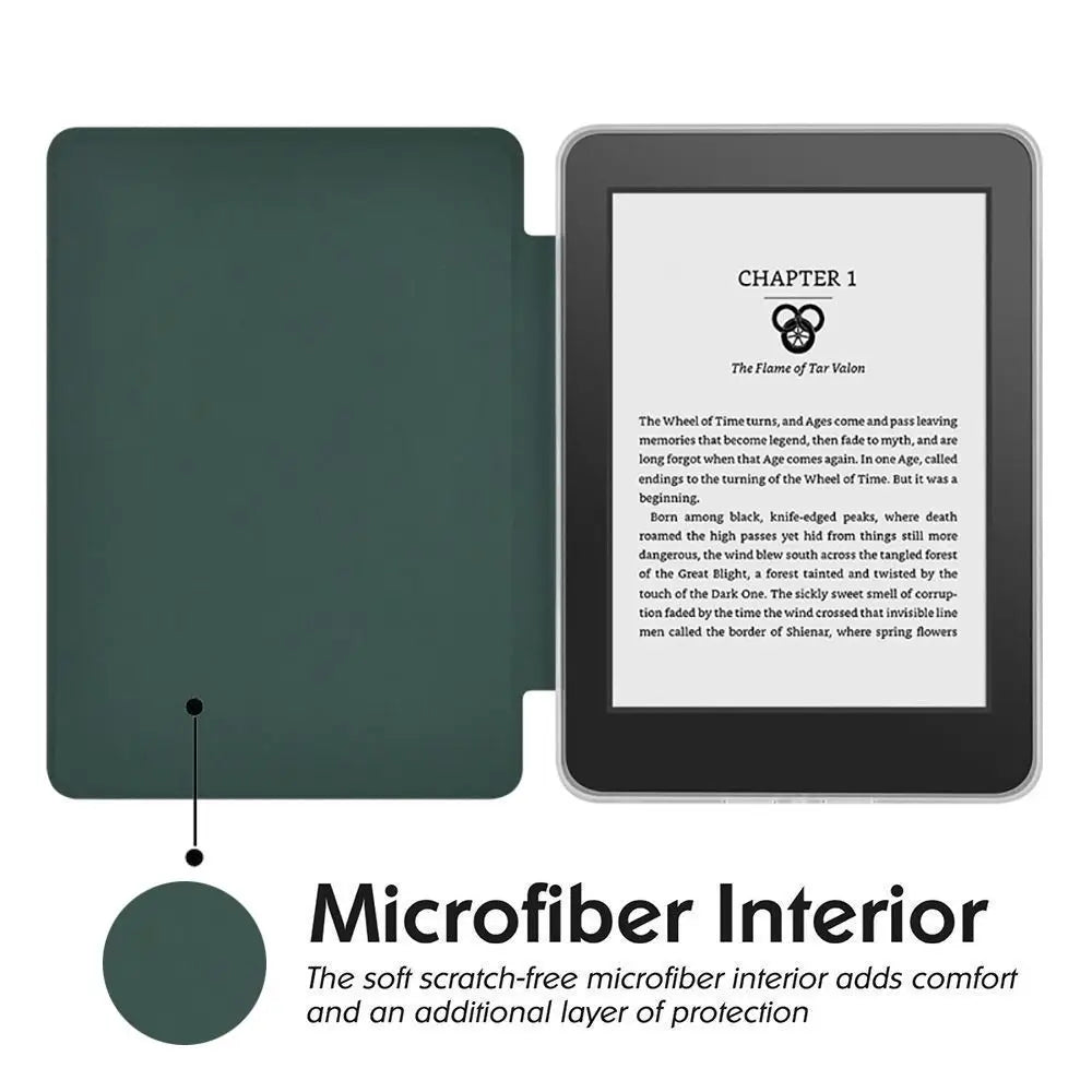 Kindle 11th Gen 2022 Smart Case – Auto Wake/Sleep PU Leather E-Reader Folio Case HIP