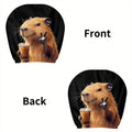 2-Pack Funny Capybara Car Headrest Covers – Universal Fit Car Headrest Covers HIP 1