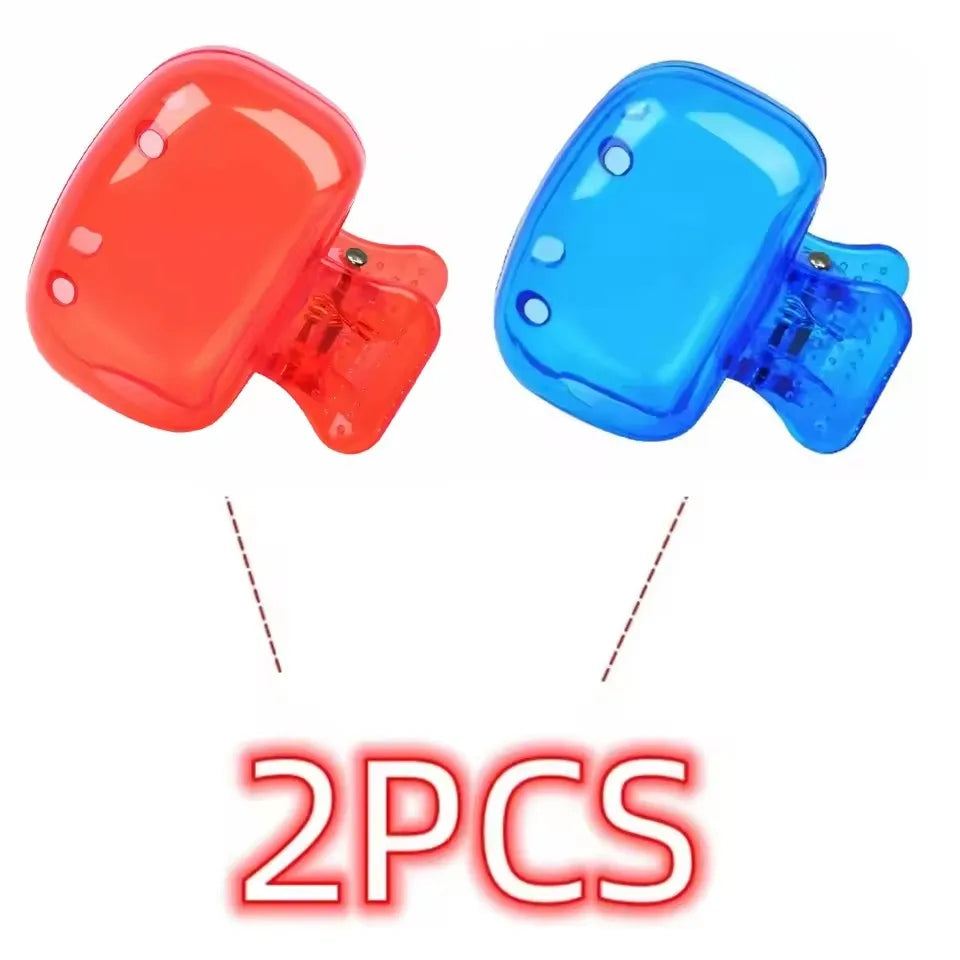 Travel Toothbrush Head Covers – Protective Caps 1/2/4/8 Pack Toothbrush Head Cover HIP C785-1Red 1Blue-2pcs