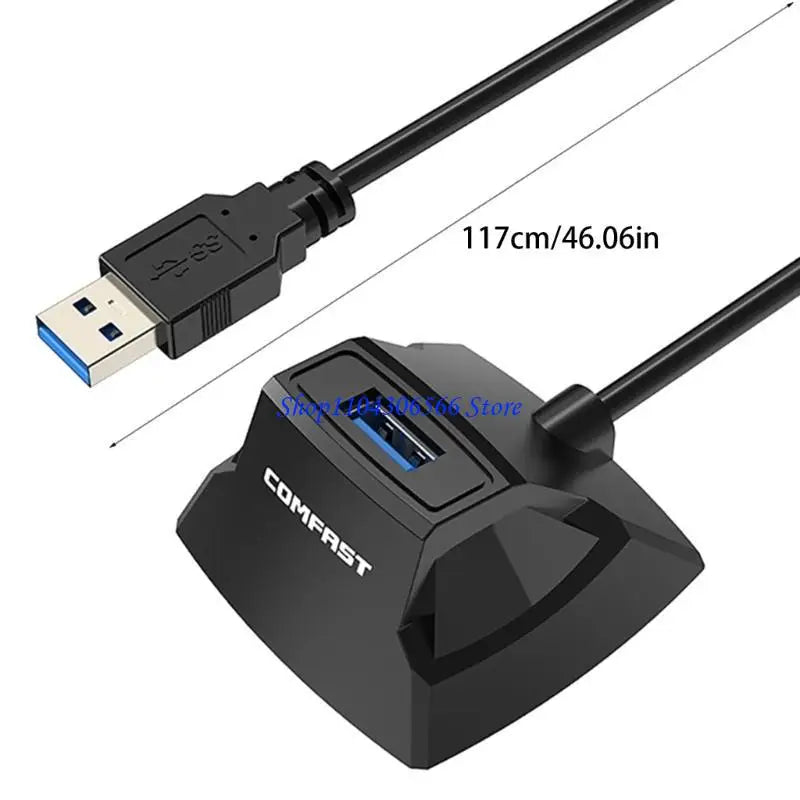 USB 3.0 Male to Female Extension Cable with Stand – 1.2M USB Extension Cable HIP